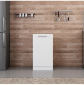 Resim Minar Mutfak Alt Modül 1k1r 45cm Dolap Beyaz - B1 