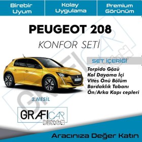 Resim Peugeot 208 - Araç Içi Ses Giderici Kumaş Kaplama-Konfor Seti 