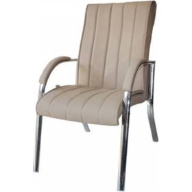 Resim Dn Misafir Koltuğu Ofis Koltuğu Büro Koltuğu Bekleme Koltuğu Sandalye Internet Cafe Koltuğu Krem 