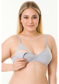 Resim Parlingerie Çıkarılabilir Pedli Emzirme Sütyeni Gri 