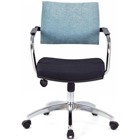 Resim Koltukstilim Sahra Mavi-siyah Krom Çalışma Koltuğu Ofis Koltuğu Diğer 