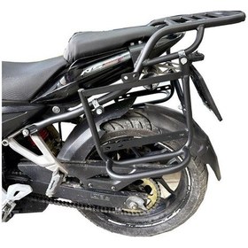 Resim Bajaj Pulsar NS 200 Arka Çanta Demiri ve Yan Çanta Demiri Seti 