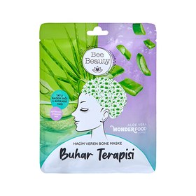 Resim Bee Beauty Wonder Food Aloe Vera Buhar Terapisi Hacim Veren Bone Maske 