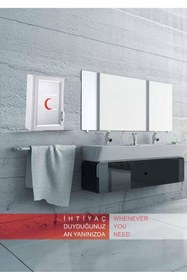 Resim Saatistan Pvc İş Yeri İlk Yardım Ecza Dolabı, Güvenle Kullanım İçin Tasarlandı 