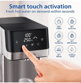 Resim Water Station Sıcak Su Sebili, 2.2l Kapasite, 6 Sıcaklık Seviyesi Ve Dokunmatik Kontrol 