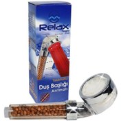 Resim Relax Stream Led Işıklı %50 Su Tasarruflu Duş Başlığı Kokulu Ve Arıtmalı Duş Başlığı 