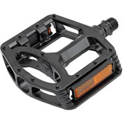 Resim Alüminyum Pedal - Geniş, Bilyalı - Siyah 