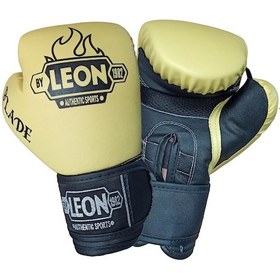 Resim Aksaspor Leon Blade Training Boks, Kick Boks Ve Muay Thai Eldiveni Sarı 