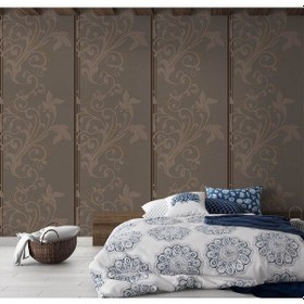 Resim Kahverengi Çiçekli Duvar Kağıdı 773491 Çok Renkli 