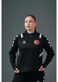 Resim Hummel Dream Milli Takım Antrenman Eşofman Üstü Siyah 