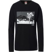 Resim The North Face Kadın Graphic L/s Tee Tişört Siyah 