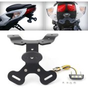 Resim On Off Moto Motosiklet LED Plaka Taşıyıcı (2015-2019) 