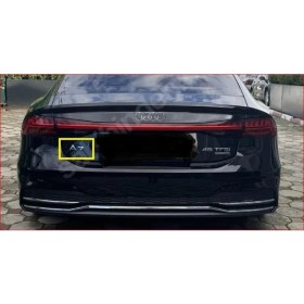 Resim Audi Uyumlu A7 Bagaj Yazısı 