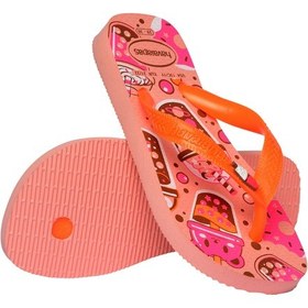 Resim Havaianas Kıds Fantasy Kız Çocuk Parmak Arası Terlik 4103405 4103405 1106 Turuncu 