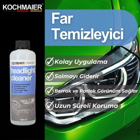 Resim Kochmaier Far Temizleme Solüsyonu - Buharlı Far Parlatma ve Yenileme Sıvısı - 1 Litre 