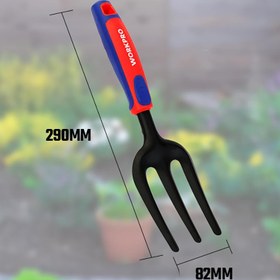 Resim WORKPRO WP331027 290x82mm Çelik Profesyonel Mini Bahçe Çatalı 