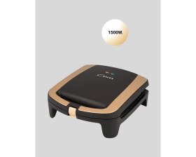 Resim Epilons Tost Makinesi Yapışmaz Plaka 1500 Watt Güçlü Performans 