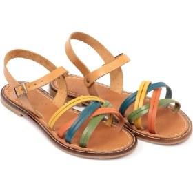 Resim Capone Outfitters Darya 830 Hakiki Deri Kadın Bodrum Sandalet 