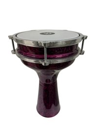 Resim Vatan Darbuka 5 Numara Kırçıllı Siyah - Lila Boyalı 