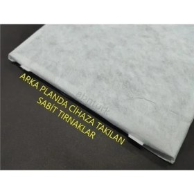 Resim Pearl Shop 35,5X27,9CM Alüminyum Aspiratör Filtresi 4 Kat Hepa Filtrasyon Özellikli Yağdan Etkilenmez 