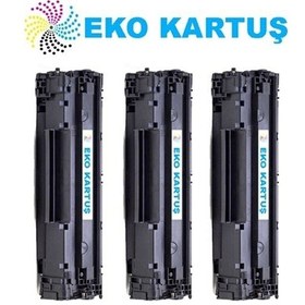 Resim Hp Laserjet Pro Mfp M125nw Ekonomik lı 3 Lü Paket 83a Uyumlu 