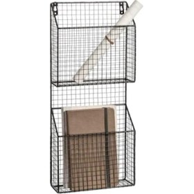 Resim Go Dekor Iki Gözlü Duvar Dergilik ve Gazetelik Ünitesi 