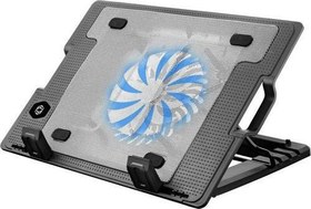 Resim 14Cm Fan 2Usb Port 10"-17" Uyumlu Notebook Soğutucu Stand Fnc-37St 