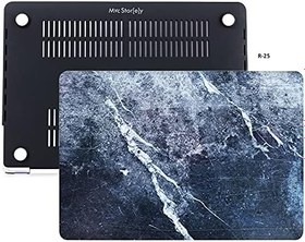 Resim McStorey MacBook Pro 15 inç Touch Bar Uyumlu Sert Kapak Kılıf | Mermer Desenli İnce Koruyucu, Darbe ve Çizik Önleyici | A1707 A1990 (2016–2019) Mavi 