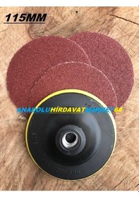 Resim Emka 115Mm Cırt Zımpara Altı 115Mm Cırt Zımpara Ahşap Zımparası S 