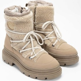 Resim Effetre Kadın Kumaş Bej Kar Botu 516 8715 Bn Bot Sk23/24 Beıge Bej 