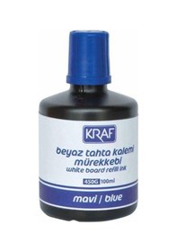 Resim Kraf Beyaz Tahta Kalem Mürekkebi 100Ml Mavi 450G 6 Adet Tx 