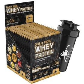 Resim Torq Nutrition Gold Whey Protein 35 Gr X 14 Saşe - Çilek 