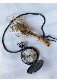 Resim İsim Yazılabilir 45 MM Köstekli Cep Saati 