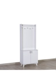 Resim Yön Portmano Ayakkabılık Atlantik Çam - Beyaz 