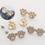 Resim 1 Adet Sevimli Kedi Pençesi Bel Sıkılaştırıcı Deliksiz Moda Kot Pantolon Sıkma Aleti Kaymaz Aralık Gadget 