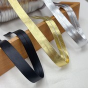Resim Vanstan 1cm x 2m Sahte Deri Kenar, Altın ve Gümüş Siyah Kenar DIY Giyim Aksesuarları, Takı Yapımı, Sahte Deri Şeritler 