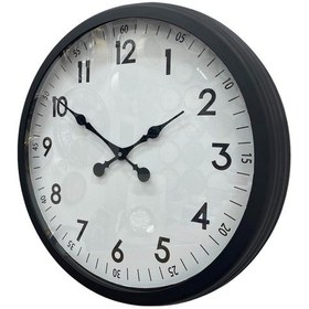 Resim Zentime 60 Cm Siyah Modern Duvar Saati Diğer 