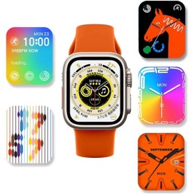 Resim DENİSAM Ws28 Ultra 49mm Siri Tansiyon Ateş Nabız Ölçer Akıllı Saat 