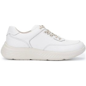 Resim Tamer Tanca Erkek Hakiki Deri Kırık Beyaz Sneakers & Spor Ayakkabı 298 2893-2530 Erk Ayk Y25 K.beyaz Beyaz 
