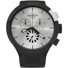 Resim Swatch Chequered Silver Erkek Kol Saati Sb02b404 