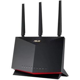 Resim ASUS RT-AX86U PRO WIFI6 DUAL BAND GAMİNG Aİ MESH Aİ PROTECTİON TORRENT-BULUT-DLNA-4G-VPN-ROUTER-ACCESS POİNT 