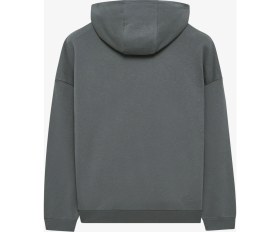 Resim Skechers M Essential Hoodie Sweatshirt Erkek Gri Sweatshirt S242110-003 