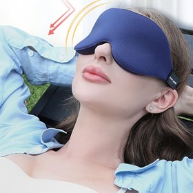 Resim 3D Uyku Maskesi, Ayarlanabilir ve Basınçsız Göz Koruma Maskesi, Seyahat ve Dinlenme için Mükemmel. Derin Uyku Yardımcısı ve İş Stresi Giderici. 