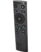 Resim Vkemall 2.4g Rf Kablosuz Sesli Kumanda, 6 Eksenli Jiroskoplu Hava Fare, Tv Kutusu/pc/smart Tv/projektör İçin Uyumlu Pil Dahil Değil 