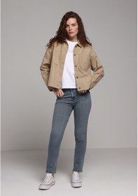 Resim Colin's Colins Slim Fit Orta Bel Düz Paça Kadın Mid İndigo Denim Jean Pantolon Cl1079763 Q1.v1 Dn44850 Denim 