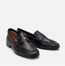 Resim Hotiç Hakiki Deri Siyah Kadın Loafer 01ayh303980a100 Siyah-black Siyah 