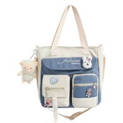 Resim Myinkai Beyaz Toptan Büyük Kapasiteli Sınıf Eğitim Çantası Yeni Beyaz 