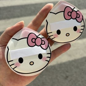 Resim Kedi Hava Yastığı Makyaj Süngeri - Islak ve Kuru Uygulama için Yumuşak, Çift Kullanım, Kusursuz Bitiş, Paraben-Free, Fondöten ve Pudra Uygulaması için İdeal, Güzellik Aracı|Oyunca Aksesuarı|Yumuşak Dokulu 