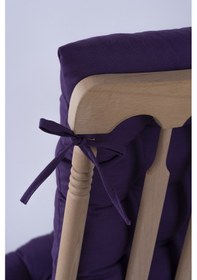 Resim Altınpamuk Lüx Sallanan Sandalye Minderi Selen Bağcıklı 120X50Cm (Sadece Minder) 