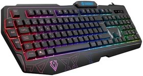 Resim Everest KB-GX61 FORMULA USB RGB Aydınlatmalı 3 Makro Tuşlu Bilek Destekli Gaming Oyuncu Klavyesi 